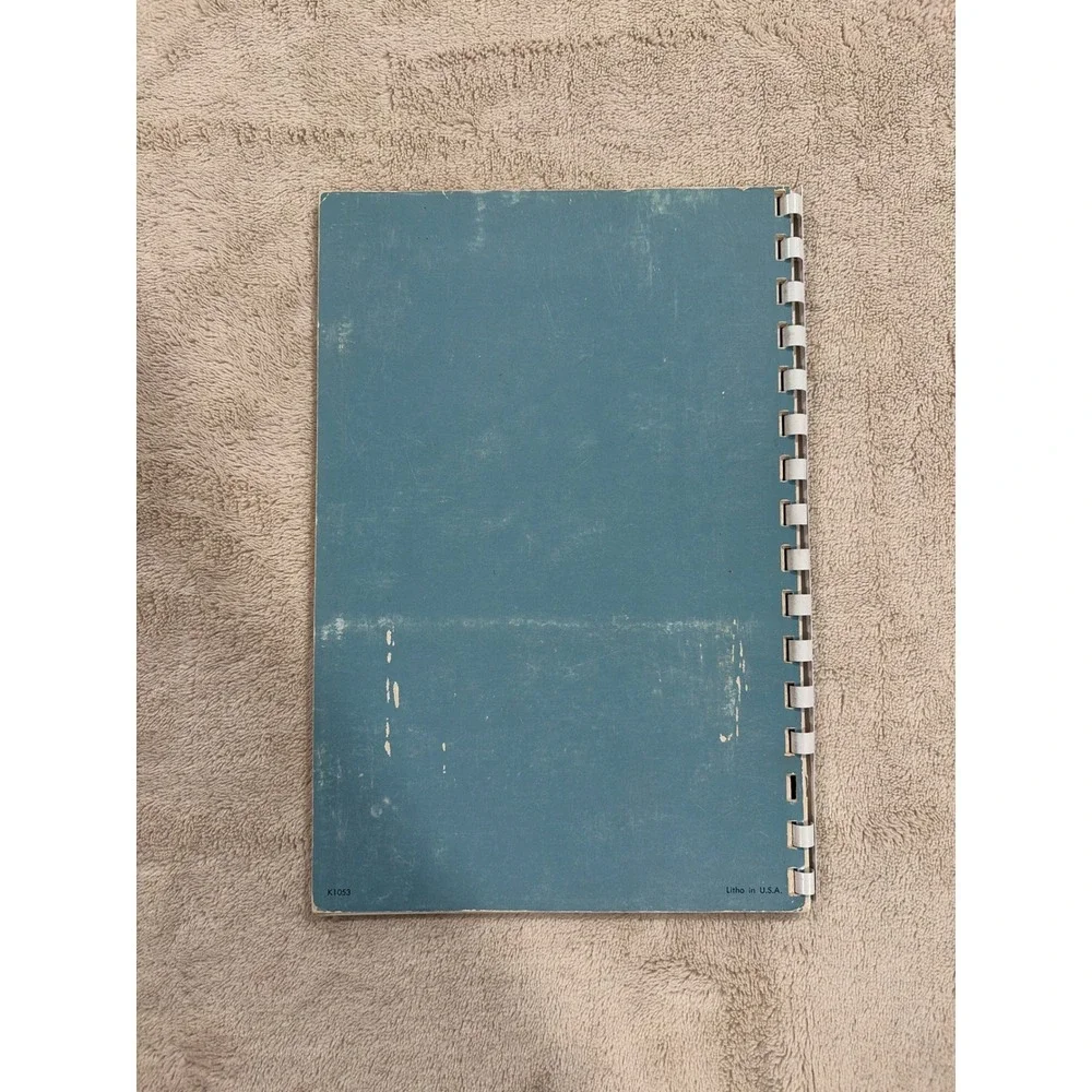 Lustre Craft Cookbook 1959 Vintage Recipes Instructions Stainless Steel Good